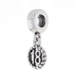 Pandora 18th Birthday Charm